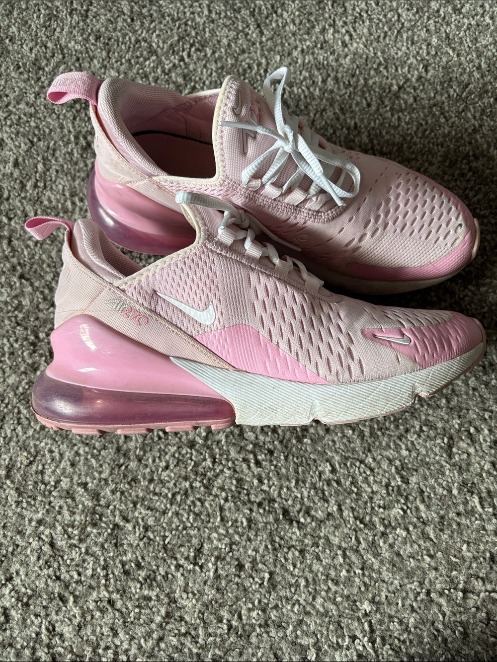 Nike Women’s Pink Air Max 270  Sneakers